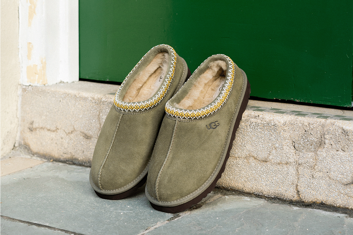 UGG FLUFF IT Men OLIVE GREEN‎ SLIPPERS NEW UGG Fluff It Burnt Olive Slippers - Men main image 3