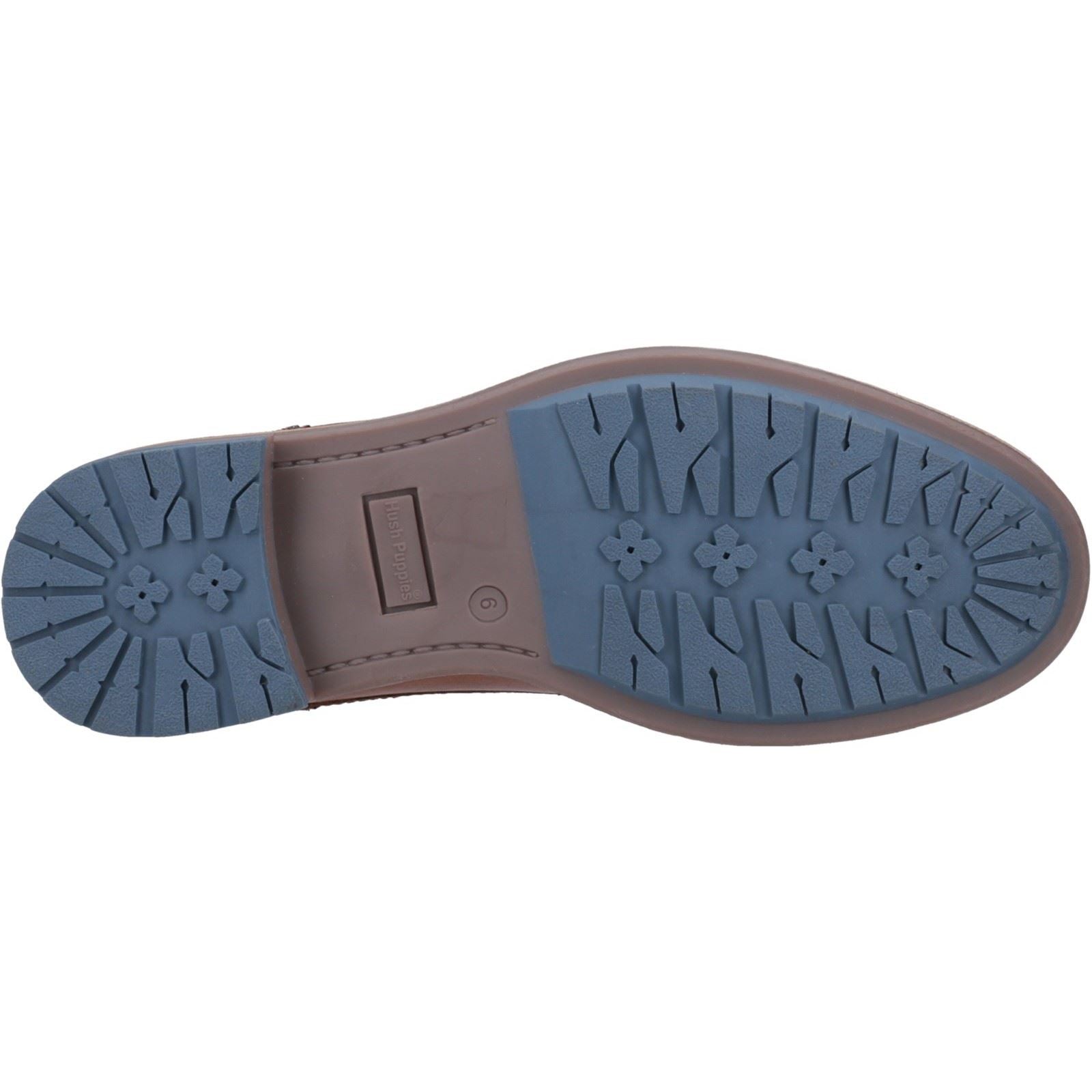 Hush Puppies Julian Leather Men's Tan Lace-Up Shoes