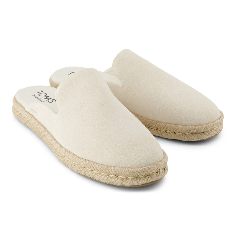 TOMS Santiago Mule Leather Women's Light Sand Mules