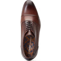 Base London Angelo Leather Men's Black Oxford Shoes