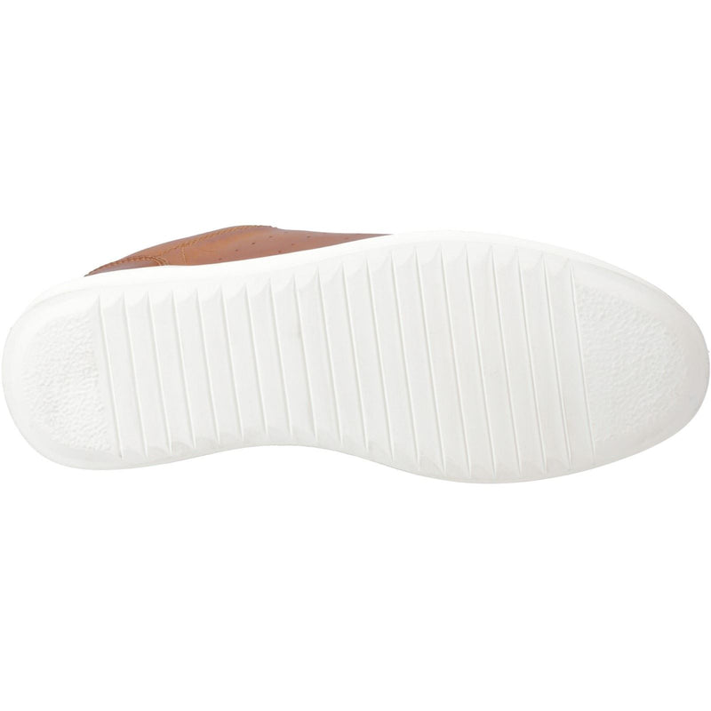 Hush Puppies Madden Leather Men's Tan Sneakers