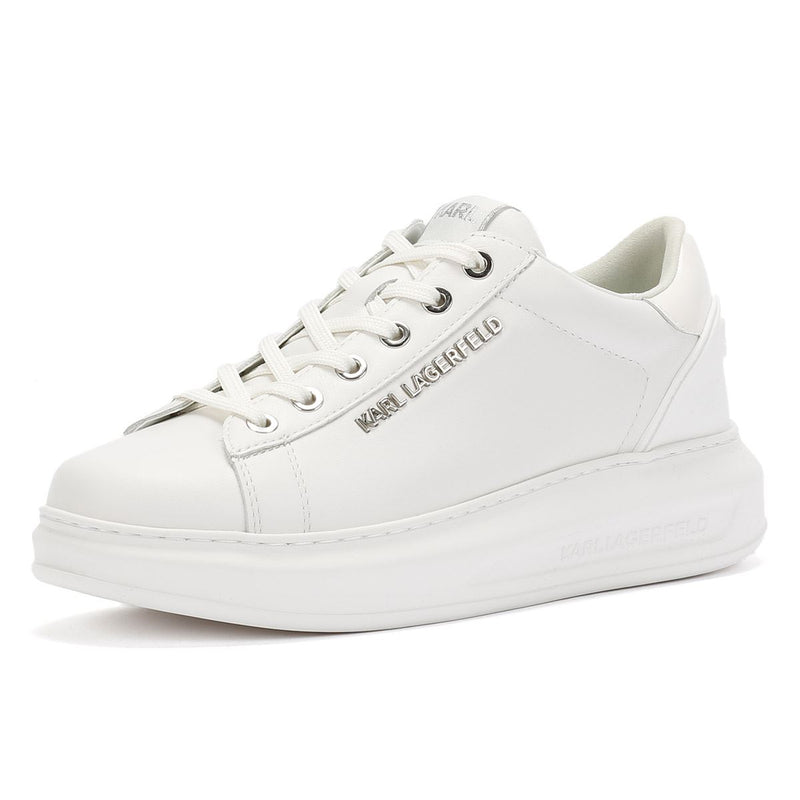 Karl Lagerfeld Kapri NFT Kounter Leather Women's White Sneakers