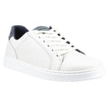 Hush Puppies Madden Leather Men's White Sneakers