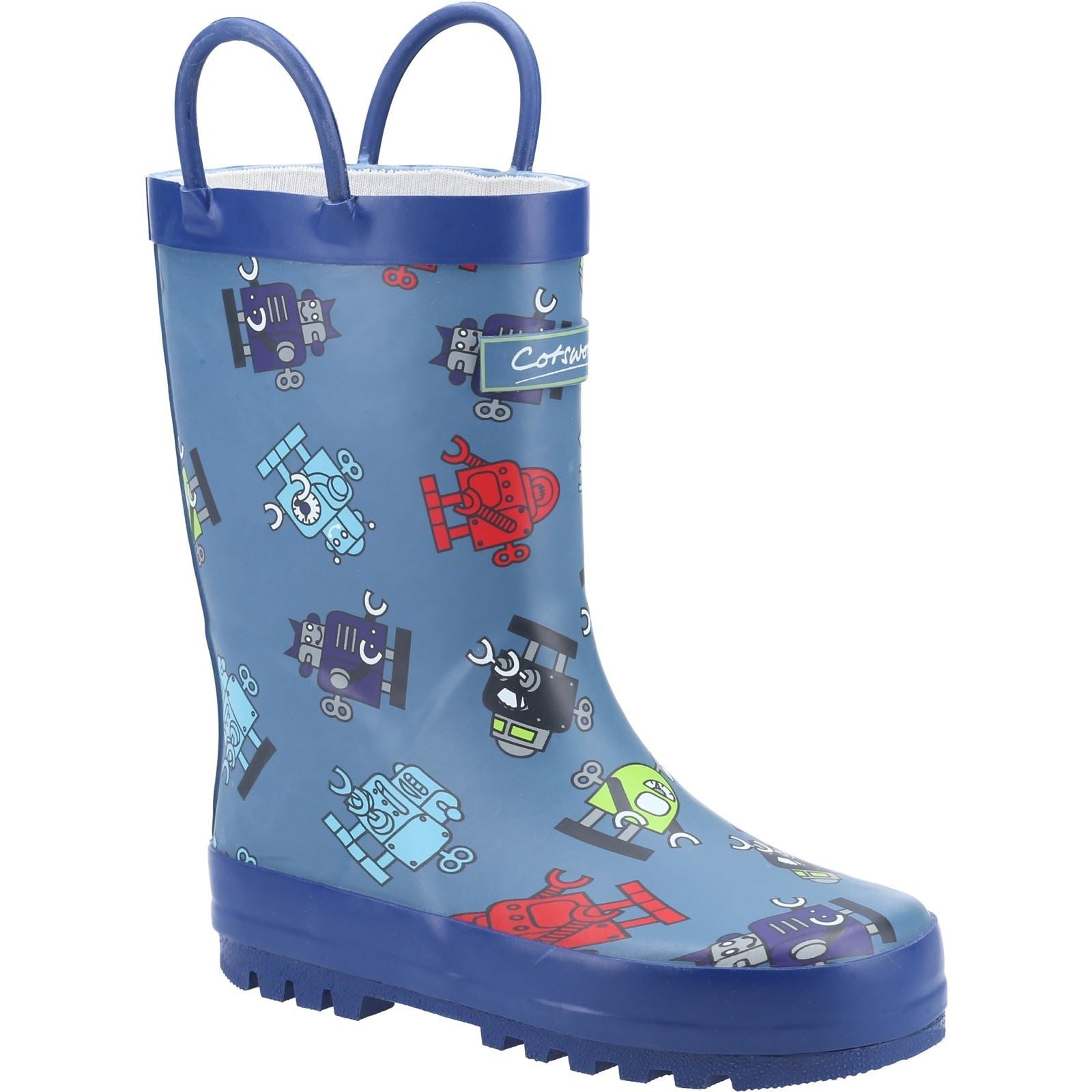 Cotswold Puddle Rubber Robot Wellington Boots