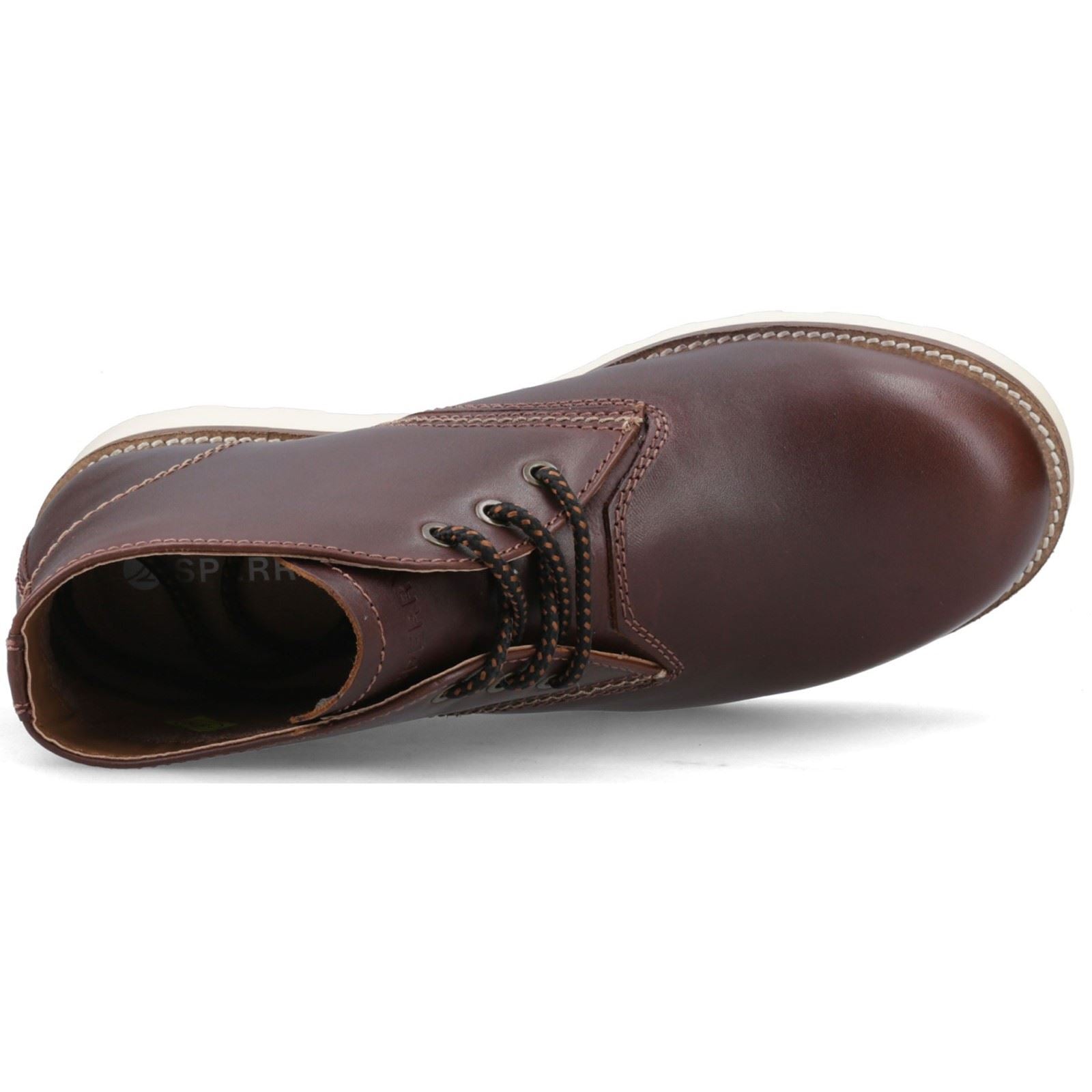 Sperry Portland Leather Men's Chocolate Ankle Boots