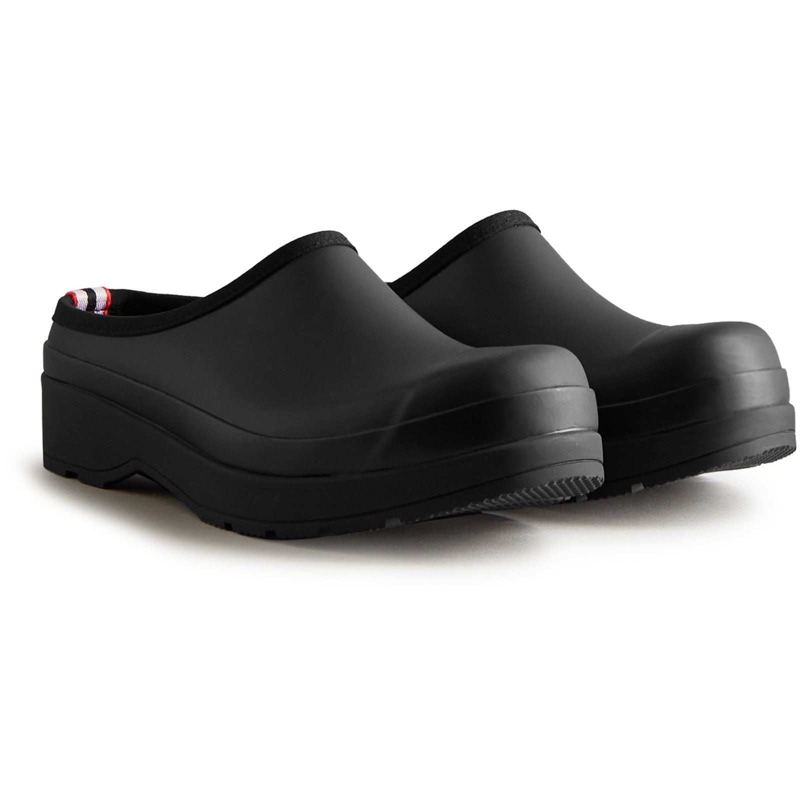 Hunter Play Clog Rubber Men's Black Garden Shoes