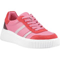 Hush Puppies Holly Suede Women's Fuchsia Sneakers