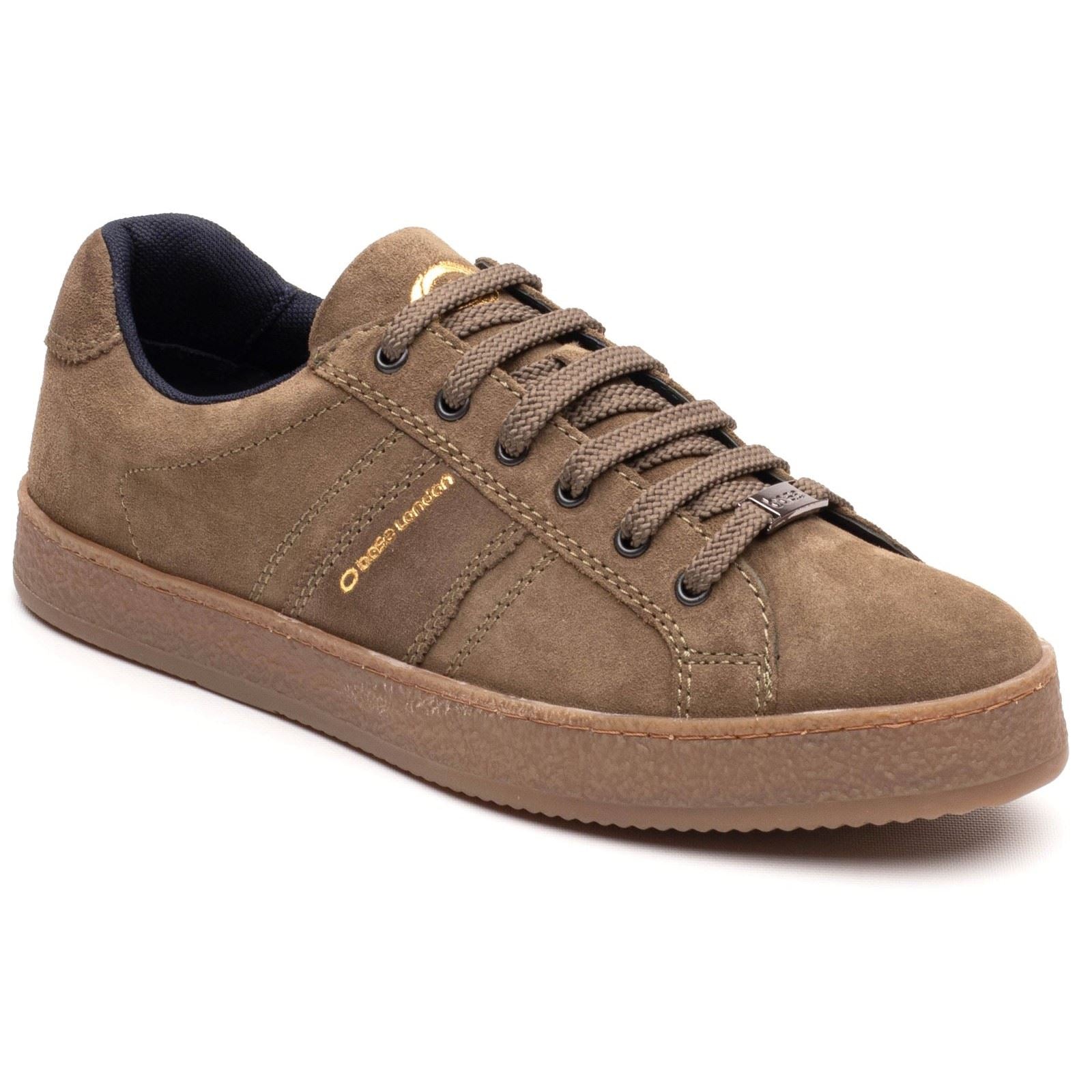 Base London Hopper Leather Men's Moss Sneakers