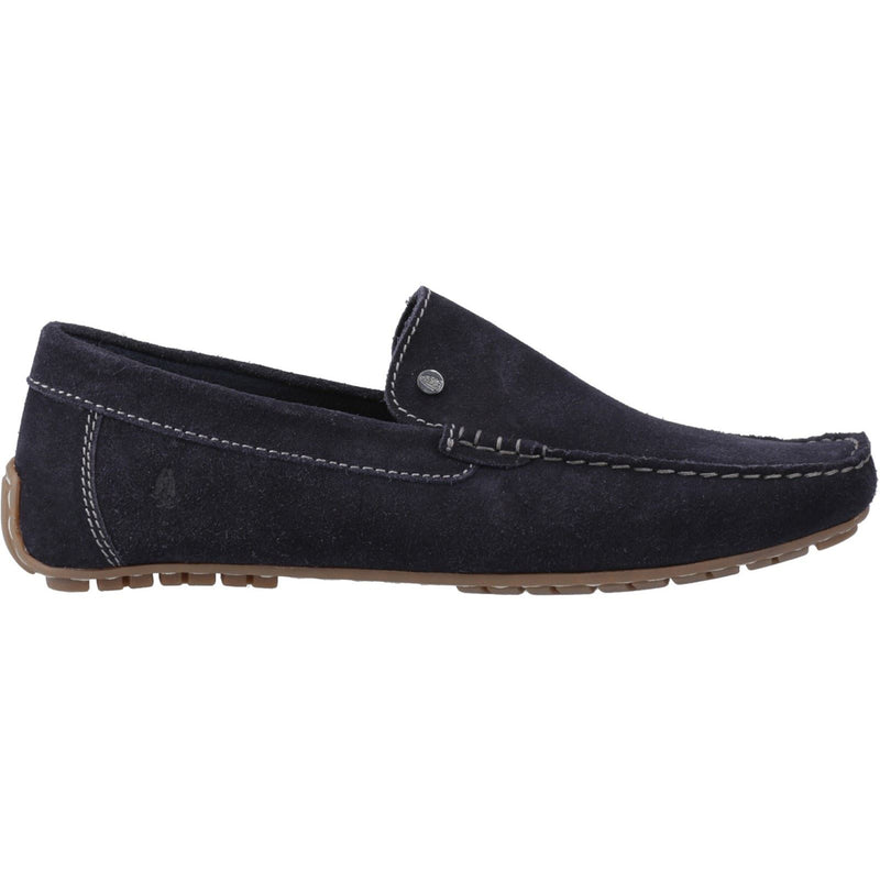 Hush Puppies Ralph Suede Leather Men's Navy Loafers