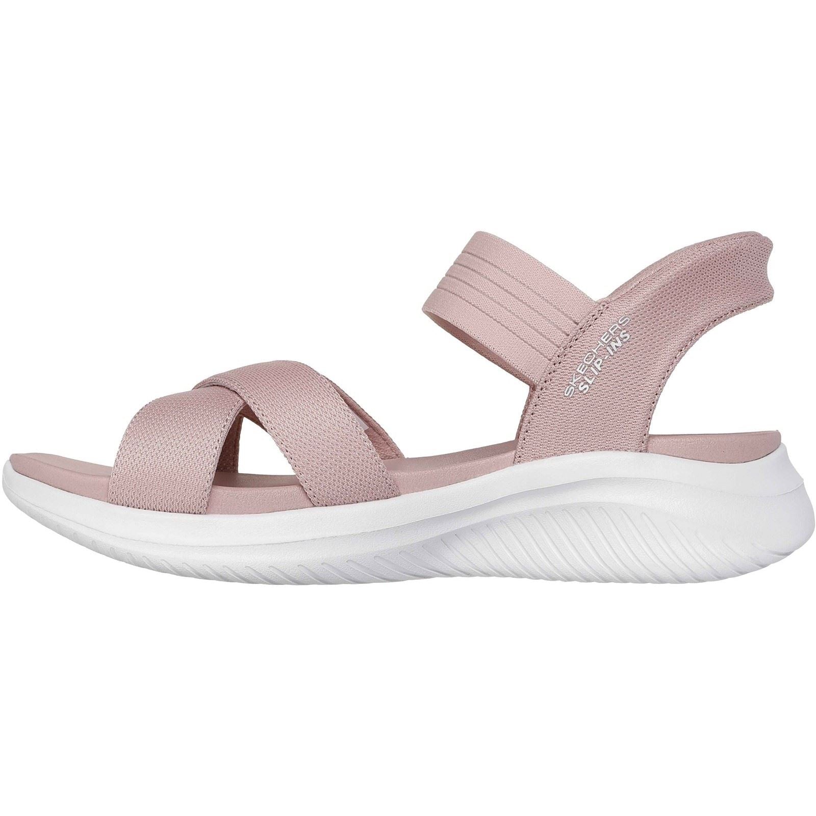 Skechers Ultra Flex 3.0 - Never Better Textile Women's Blush Standard Sandals