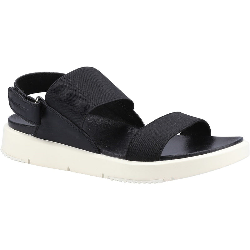Hush Puppies Selina Synthetic Women's Black Sandals