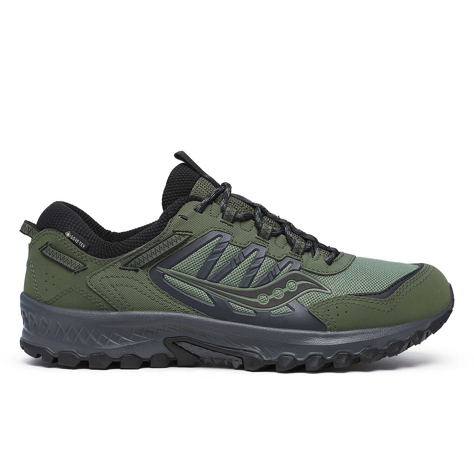 Saucony Grid Peak Olive Sneakers