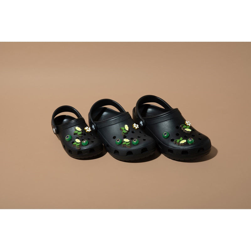Crocs Toddler Classic Croslite Rubber Black Loafers