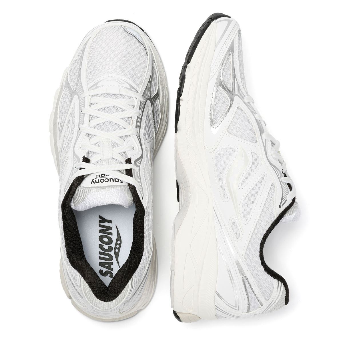 Saucony ProGrid Guide 7 White/Black Sneakers