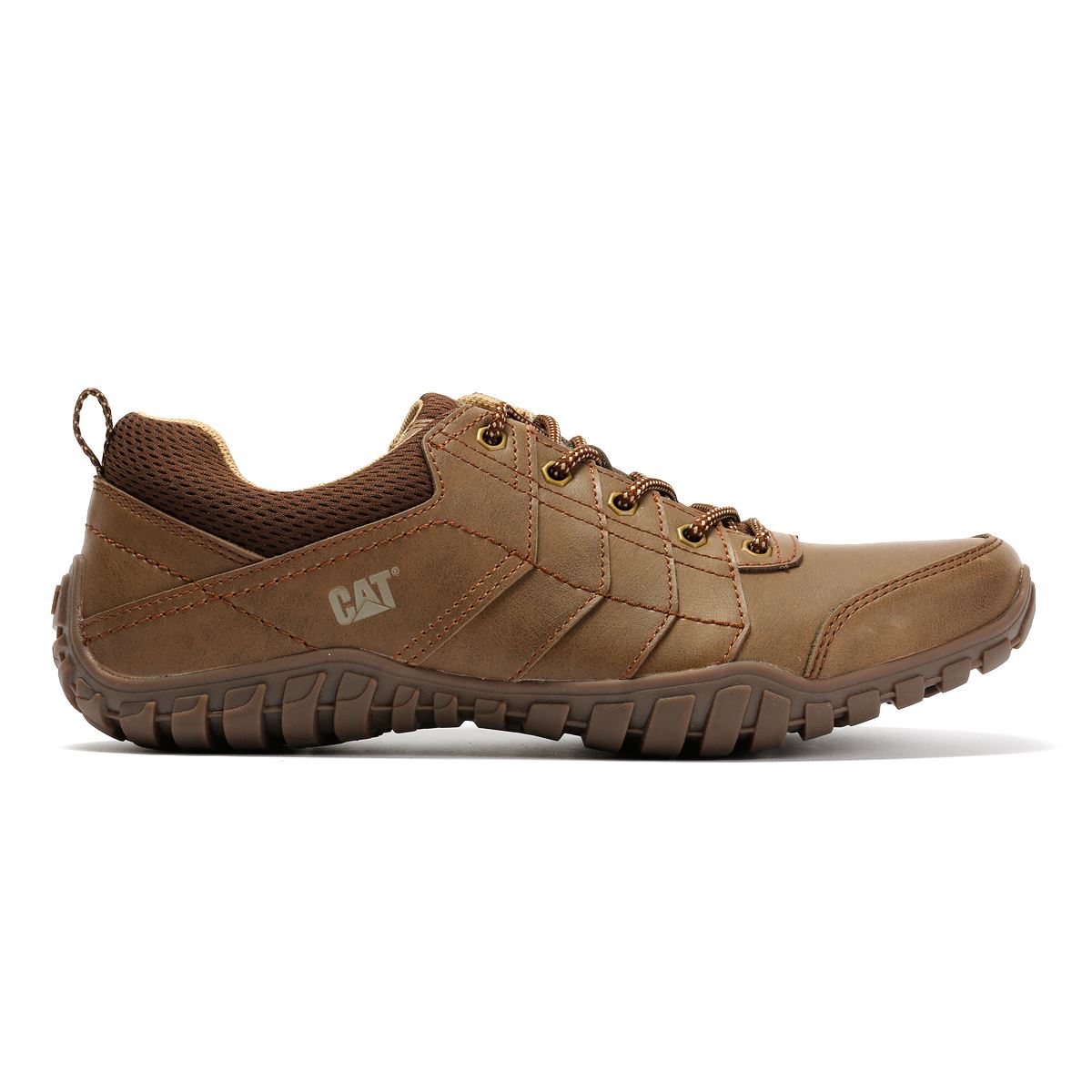Caterpillar Instruct Suede Men's Brown Lace-Up Shoes