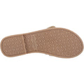 Hush Puppies Hayley Textile Women's Cream Sandals