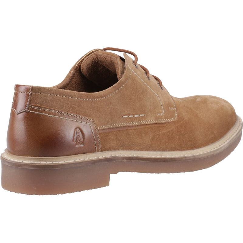 Hush Puppies Guy Leather Men's Tan Lace-Up Shoes