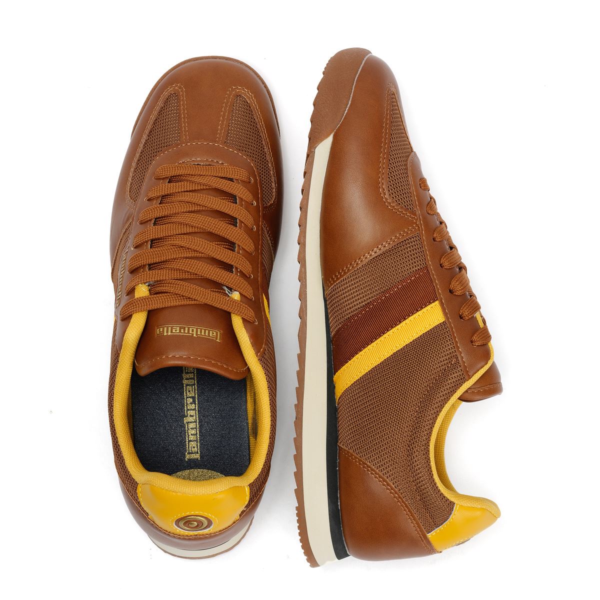 Lambretta Diego Men's Tan Sneakers