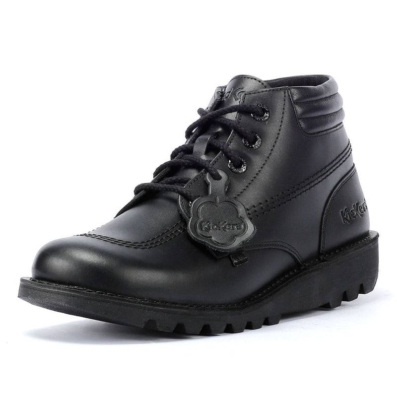 Kickers Kick Hi Padded Men's Black Leather Boots
