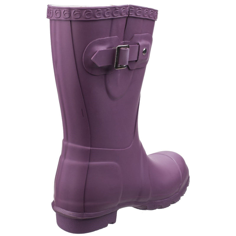 Cotswold Windsor Rubber Women's Purple Wellington Boots