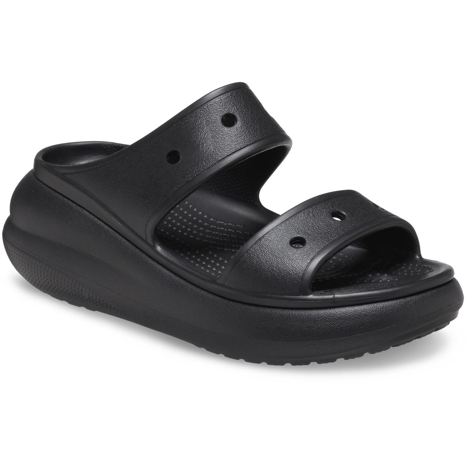 Crocs Classic Crush Synthetic Women's Black Clogs