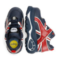 Buffalo 1339-14 Leather Women's Blue/Red Sneakers