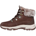 Skechers Trego Snow Worries Leather Women's Chocolate Hiking Boots