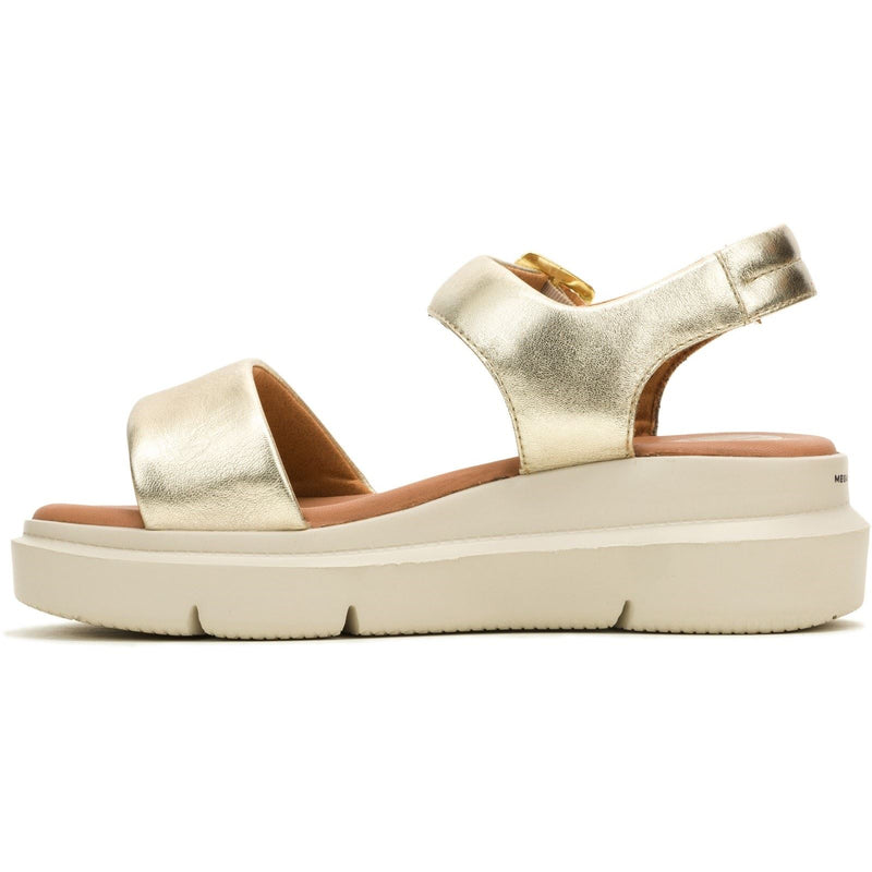 Hush Puppies Uplift Leather Women's Champagne Sandals