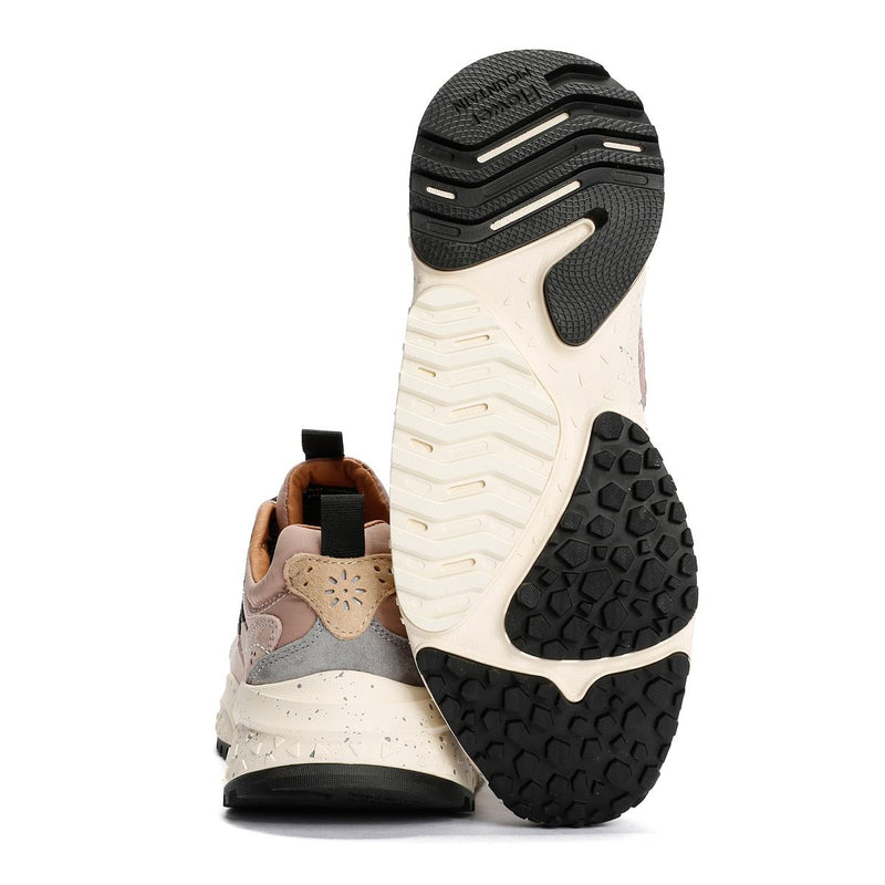 Flower Mountain Solin Women's Suede/Nylon Gray/Soft Pink Sneakers