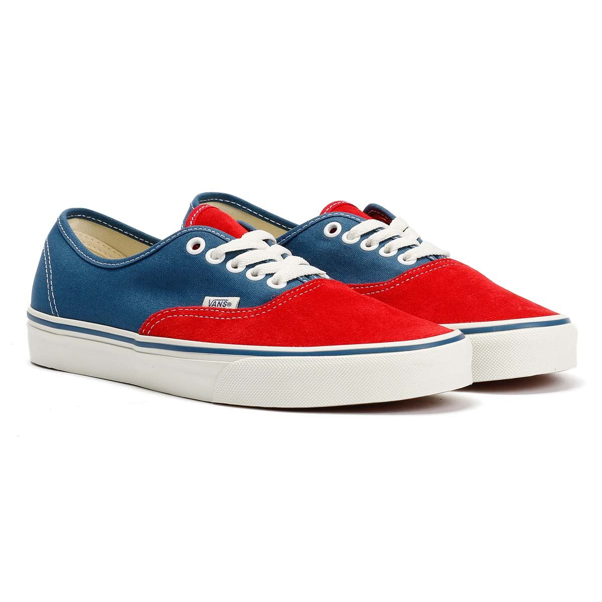 Vans Authentic Primary Racing Red Sneakers