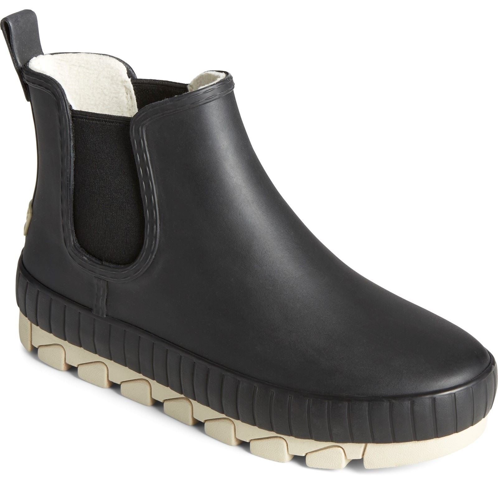 Sperry Torrent Chelsea Rubber Women's Black Boots