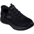 Skechers Workwear Summits SR - Enslee Textile Women's Black Safety Sneakers