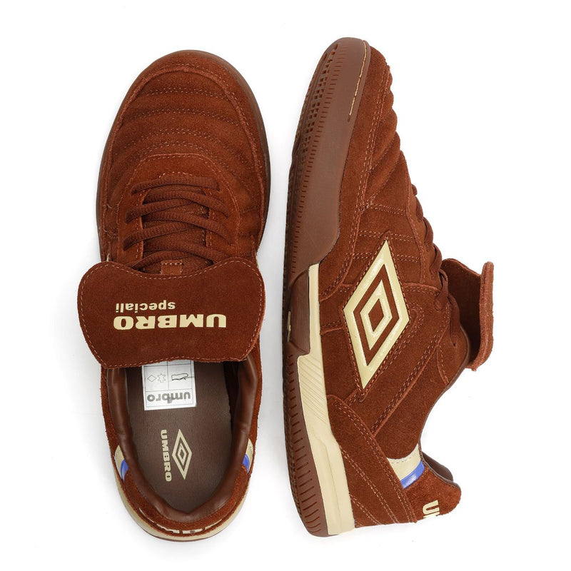 Umbro Speciali TR Suede Dark Brown/Cream Trainers