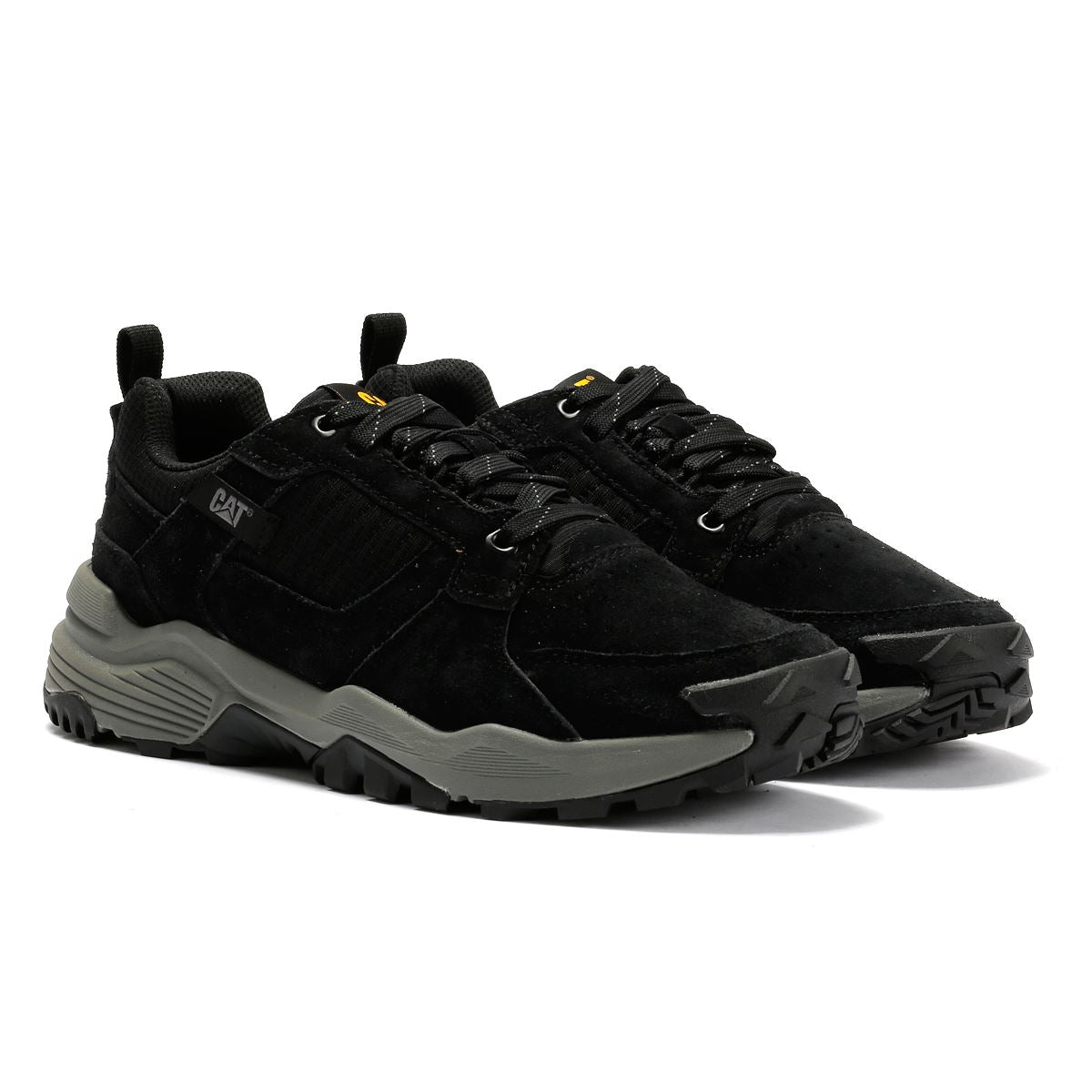 Caterpillar Grapple Suede Men's Black Sneakers