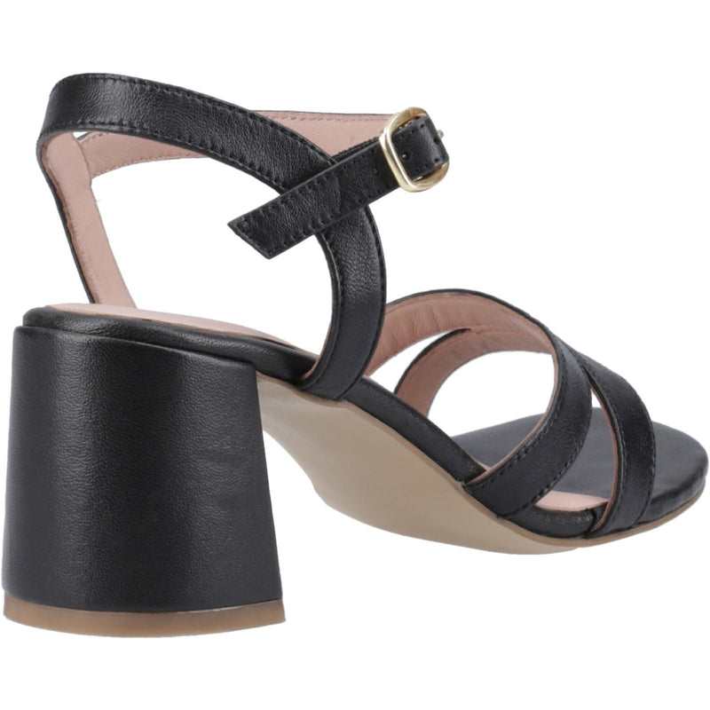 Hush Puppies Nalani Leather Women's Black Sandals