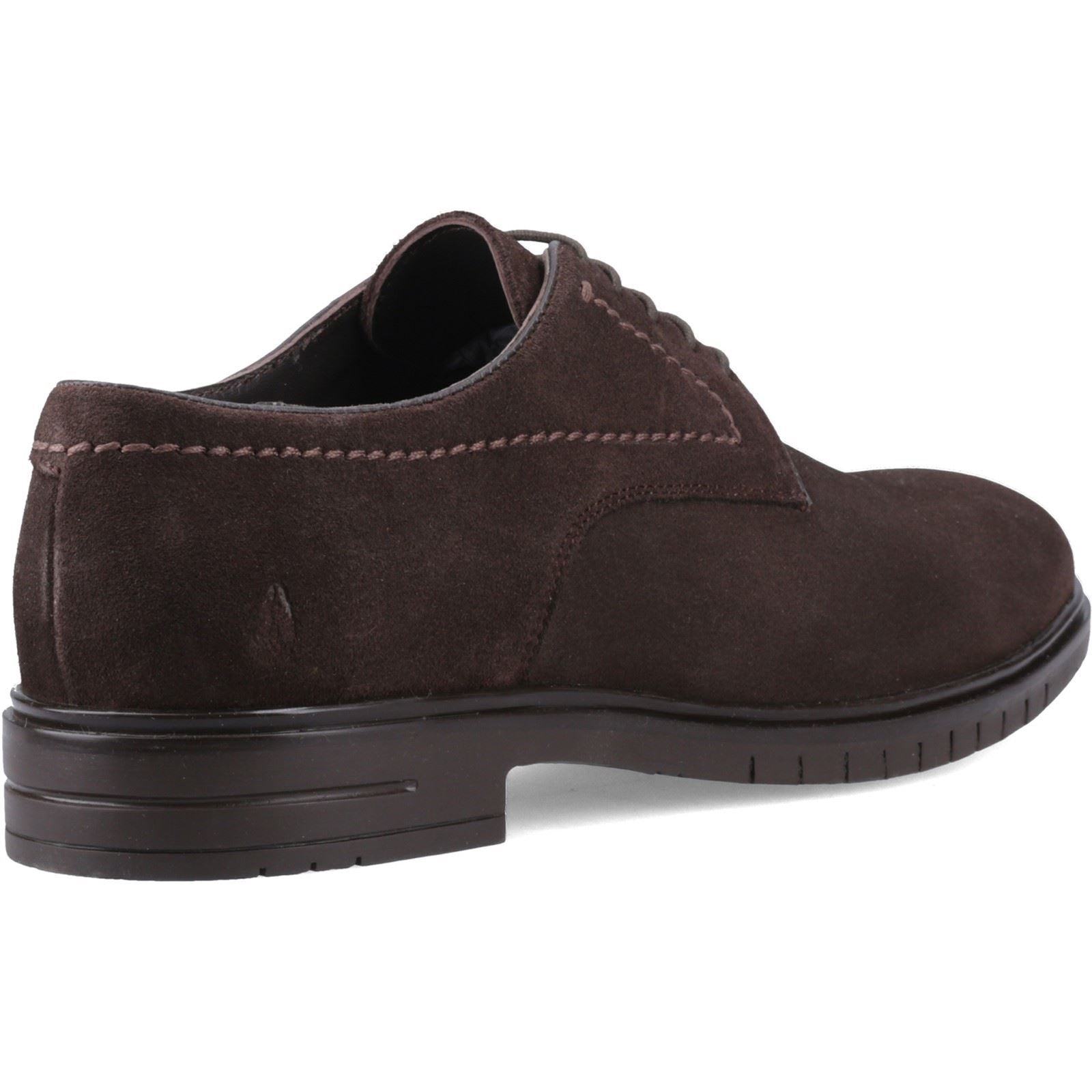 Hush Puppies Sterling Leather Men's Chocolate Lace-Up Shoes