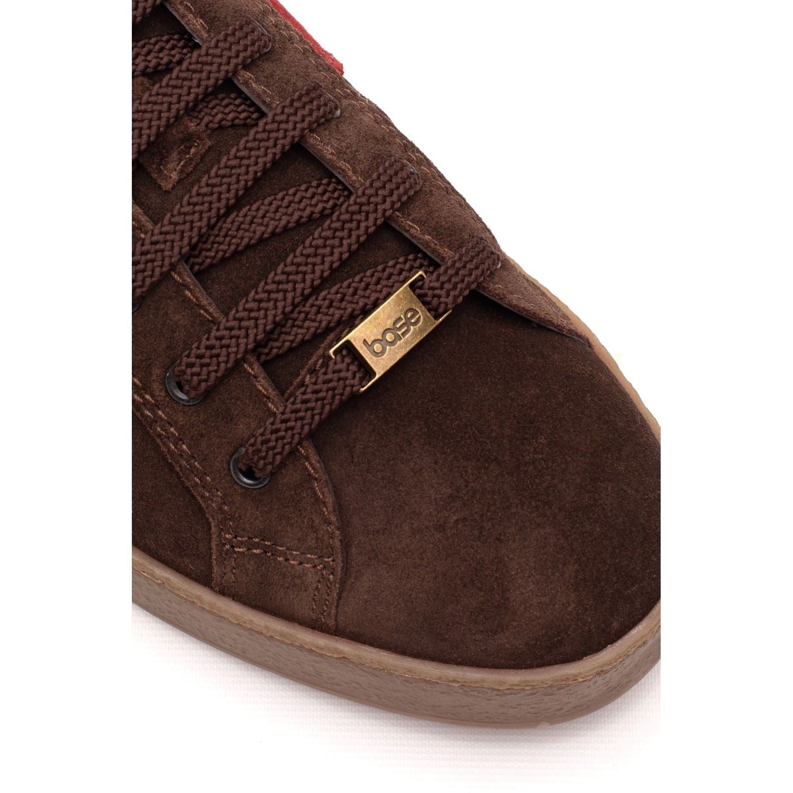 Base London Hopper Leather Men's Brown Sneakers