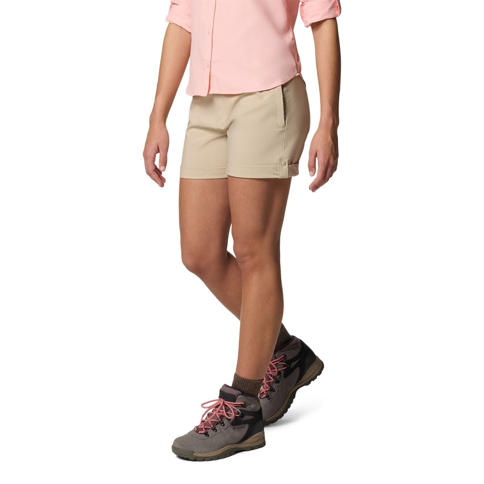 Columbia Silver Ridge Utility Short Polyester Women's Brown Hiking Shorts