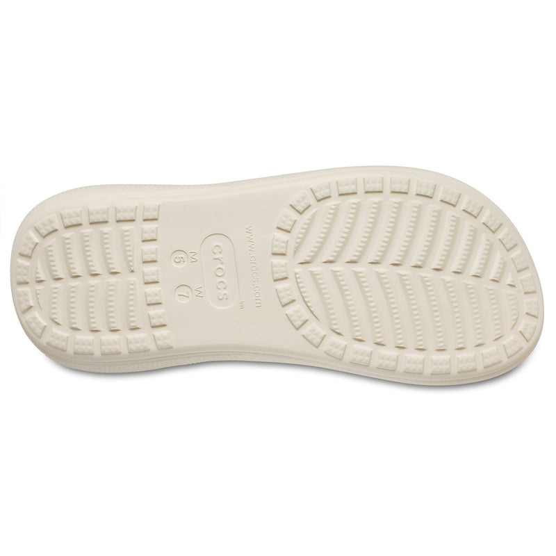 Crocs Classic Crush Synthetic Women's Bone Clogs