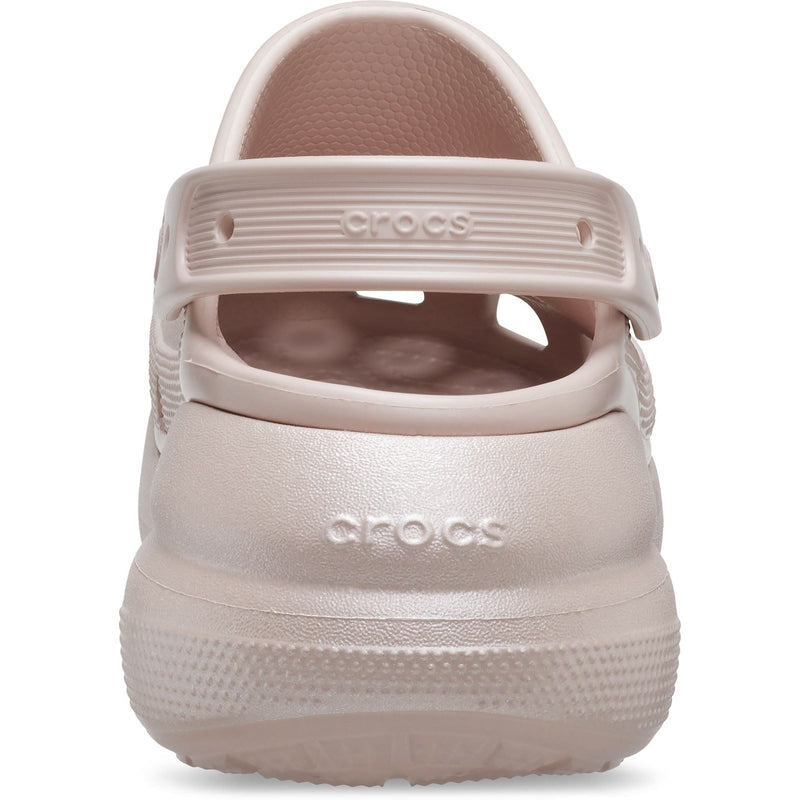 Crocs Classic Crush Synthetic Pink Clay Clogs