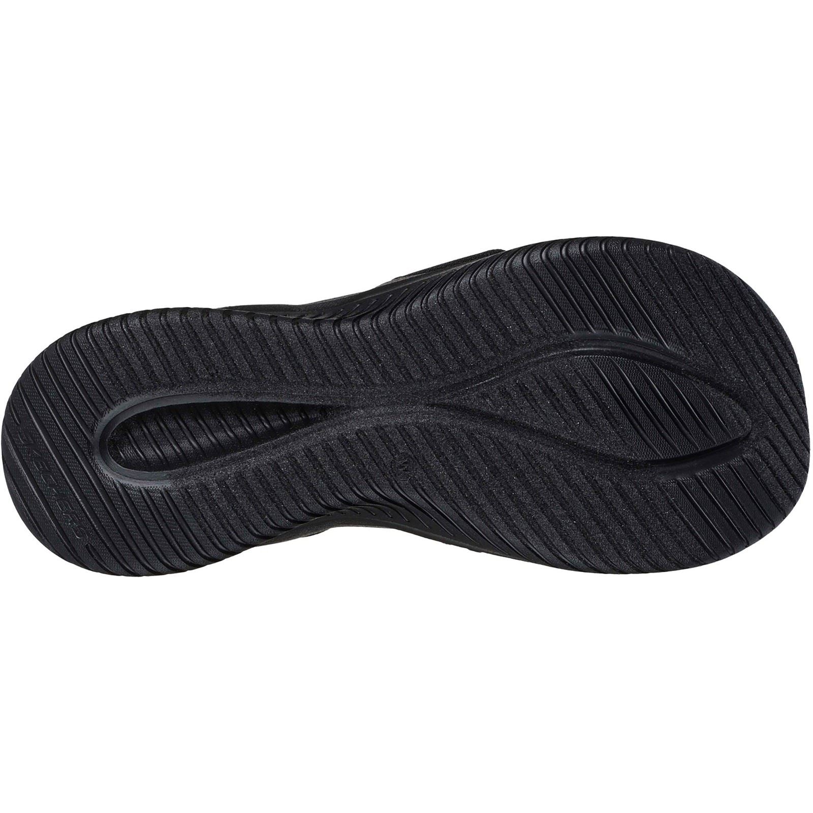 Skechers Ultra Flex 3.0 - Never Better Textile Women's Black Standard Sandals