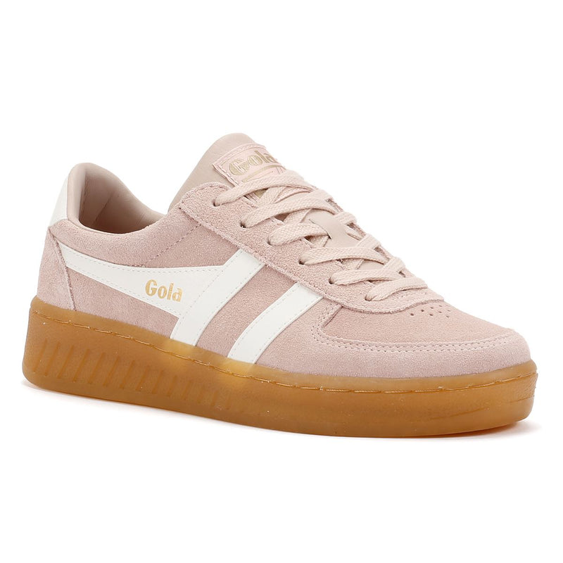 Gola Grandslam Suede Women's Rose/Off White Sneakers