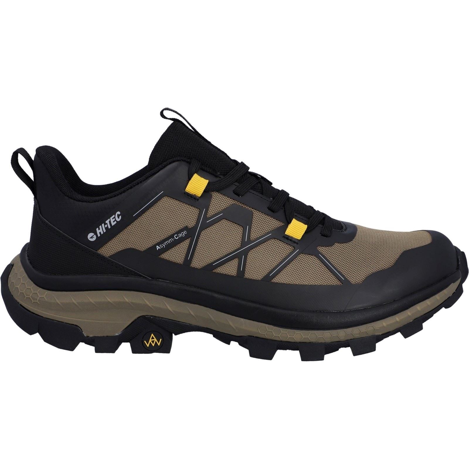 Hi-Tec Infuse Low Polyester Men's Black/Walnut Hiking Shoes