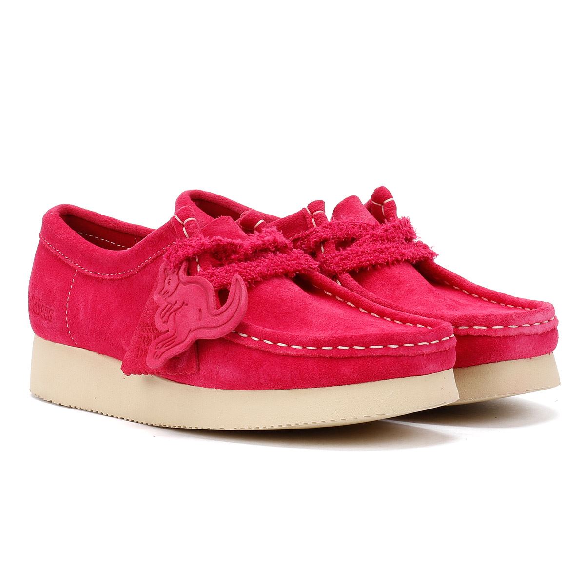 Clarks Originals Wallabee Day Suede Women's Pink Shoes