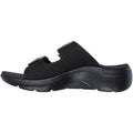 Skechers Go Walk Arch Fit 2.0 Destined Textile Women's Black Sandals