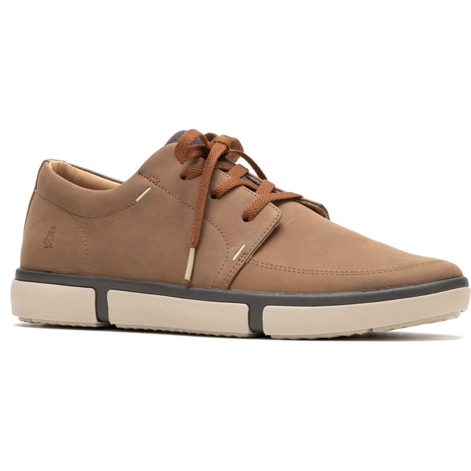 Hush Puppies Briggs Leather Men's Cognac Sneakers