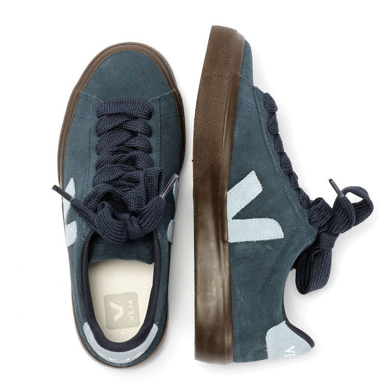 Veja Campo Suede Women's Nautico Steel Eagle Sneakers