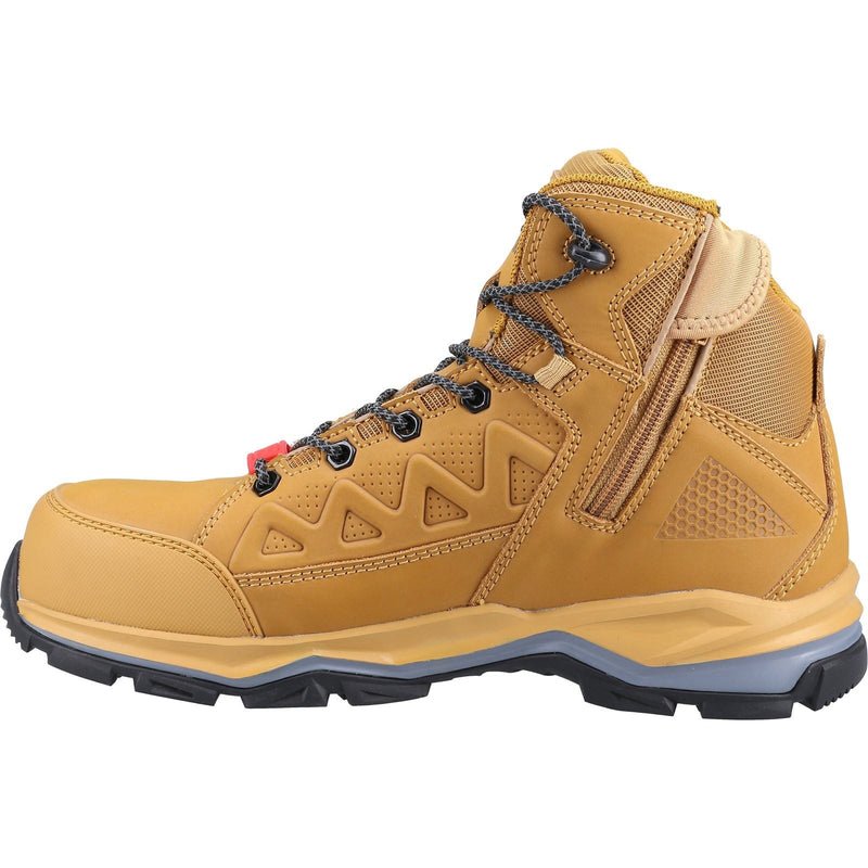 Hard Yakka Atomic Leather Wheat Safety Boots