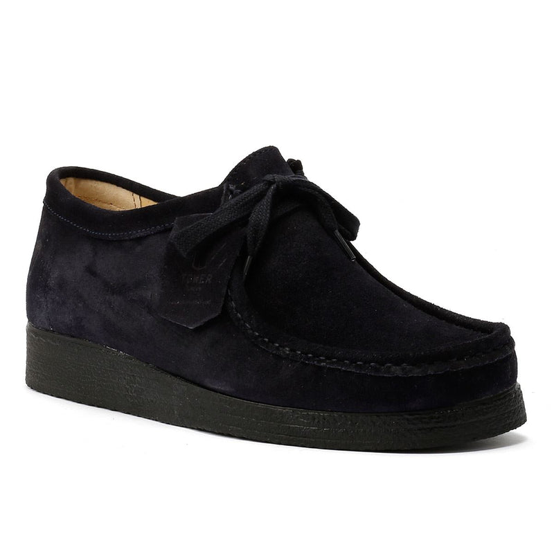 Tower London Apache Suede Men's Navy Shoes