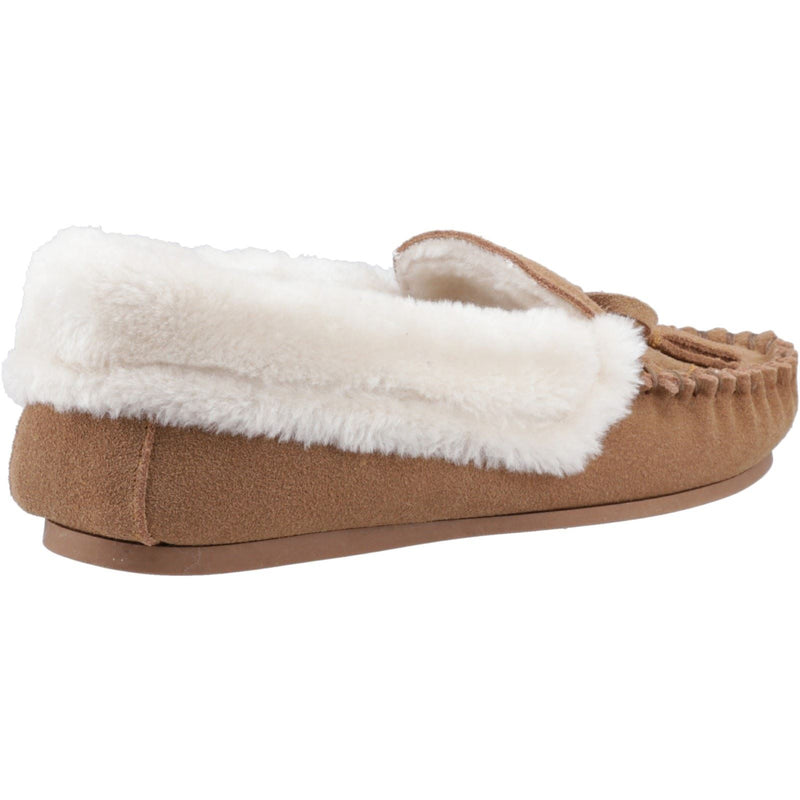 Hush Puppies Agnes Suede Women's Tan Slippers